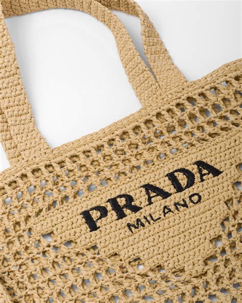 prada cerchietto largo|prada totes crochet.